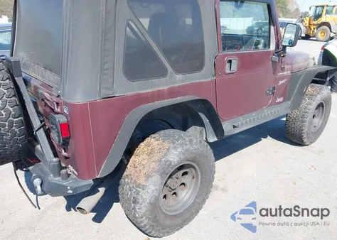 2002 Jeep Wrangler Sport z USA, uszkodzony, nr VIN 1J4FA49S72P710102